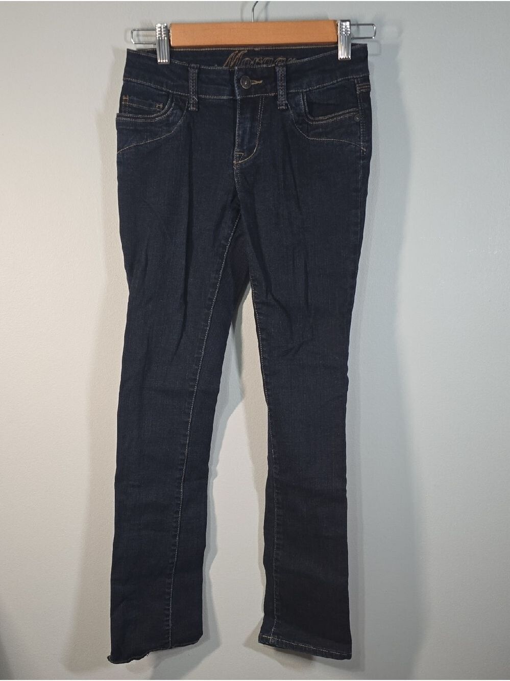 dELiA*S JEANS womens Size 0 Short Size 0S Blue MORGAN LOW RISE